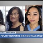Identifican a la mujer muerta en la explosión de fuegos artificiales en Honolulu